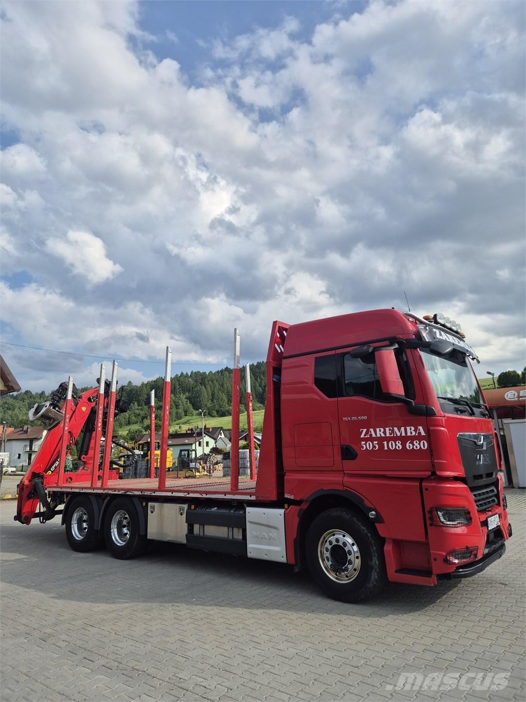 MAN TGX 26.580 Rönkszállító teherautók