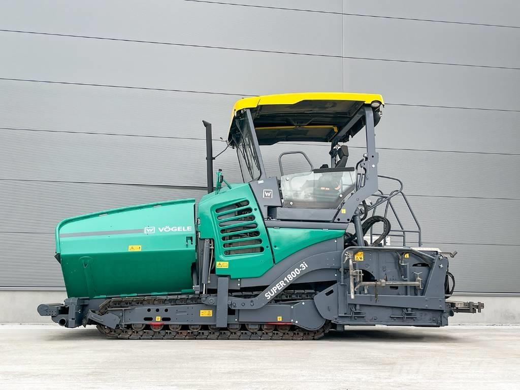 Vögele SUPER 1800-3I Aszfalt terítõ gépek