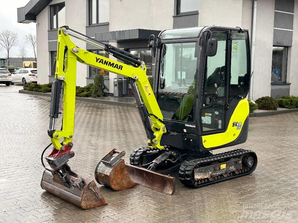 Yanmar SV 18 Mini kotrók < 7t