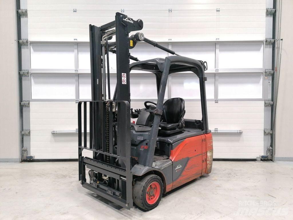 Linde E16L-02 Elektromos targoncák
