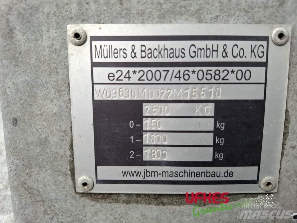 JBM 630 MDX Fa aprítók