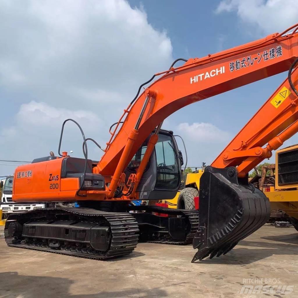 Hitachi zx200 Lánctalpas kotrók