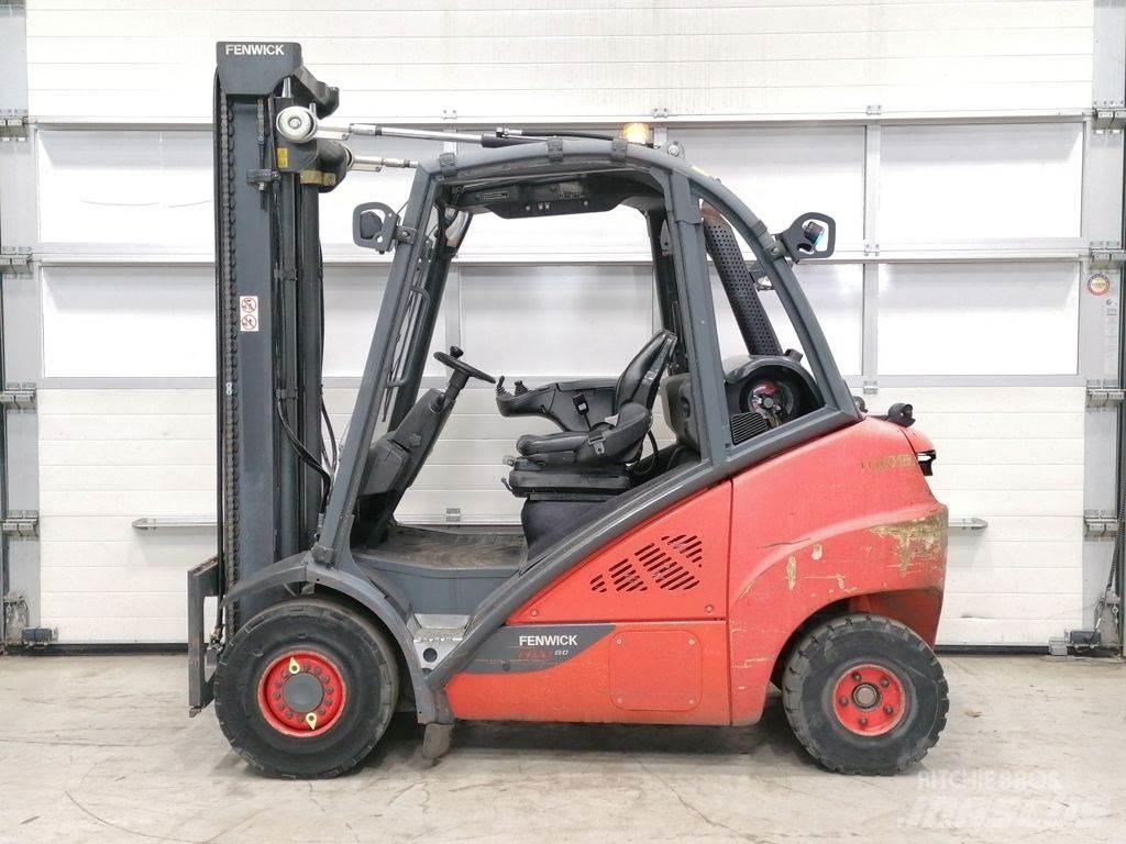 Linde H30T-02 Gázüzemű targoncák