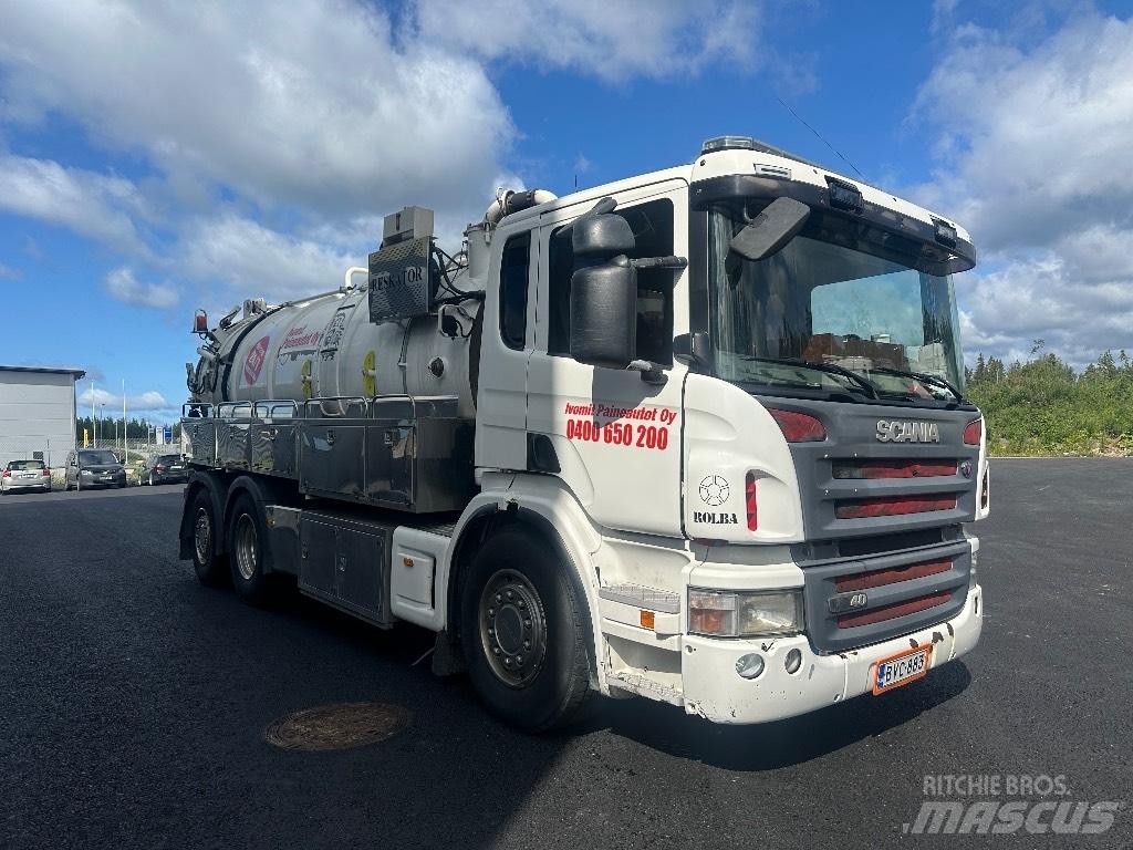 Scania P340 6x2*4 Vákuum teherautok