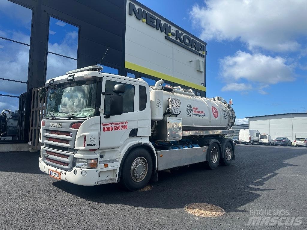 Scania P340 6x2*4 Vákuum teherautok