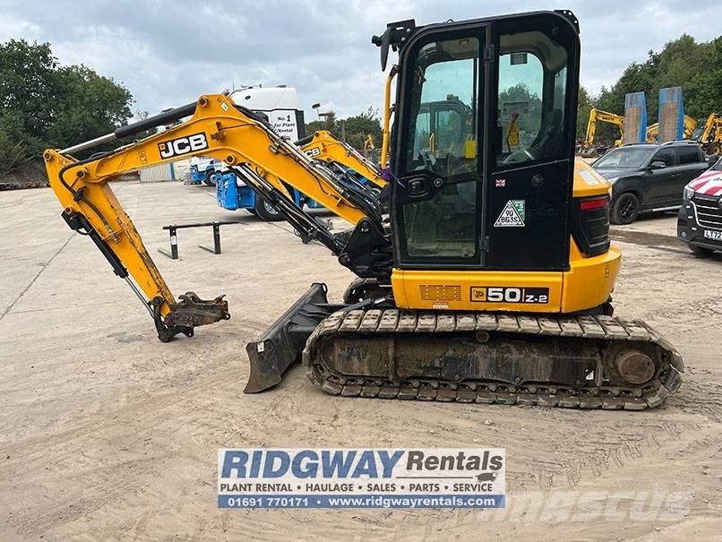 JCB 50 Z-2 Mini kotrók < 7t