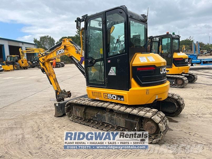 JCB 50 Z-2 Mini kotrók < 7t