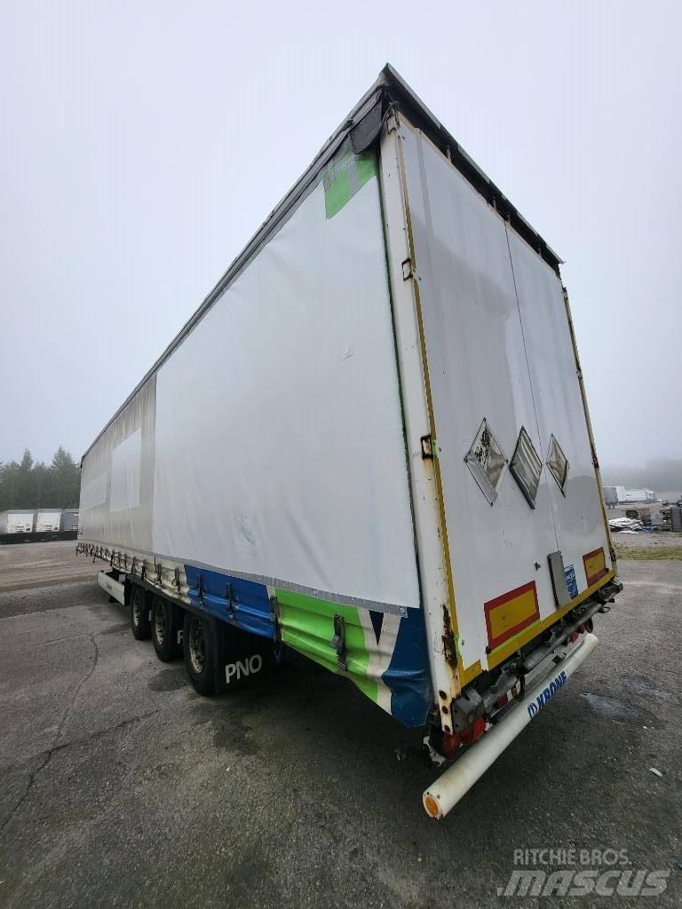 Krone Curtain Mega Elhúzható ponyvás félpótkocsik