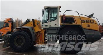 Liebherr L 580 Gumikerekes homlokrakodók