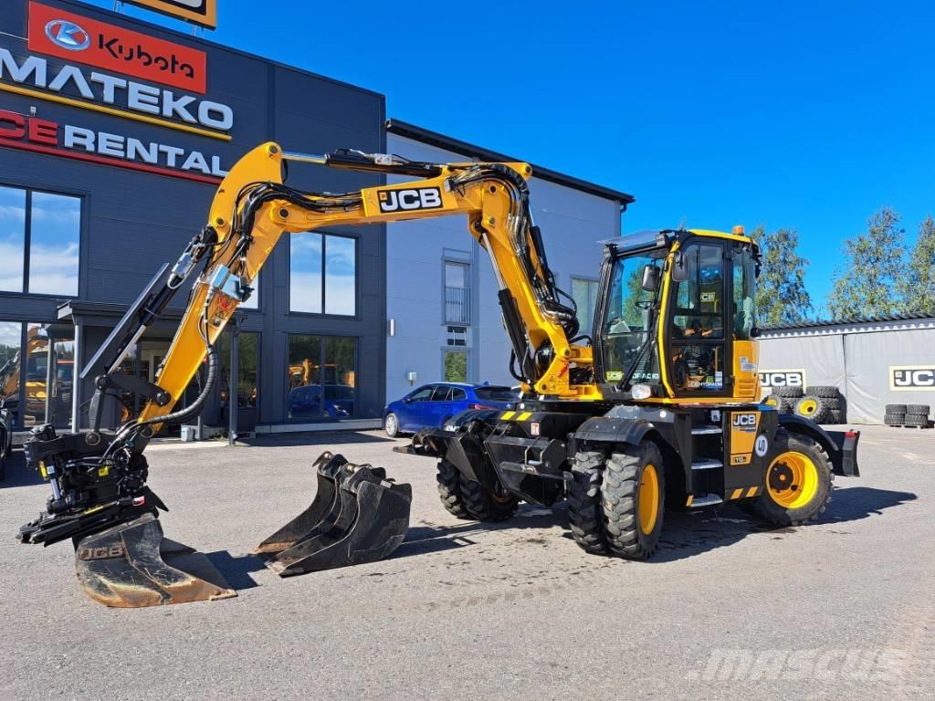 JCB Hydradig Gumikerekes kotrók