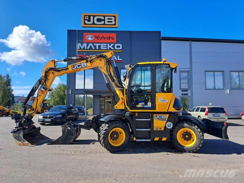 JCB Hydradig Gumikerekes kotrók