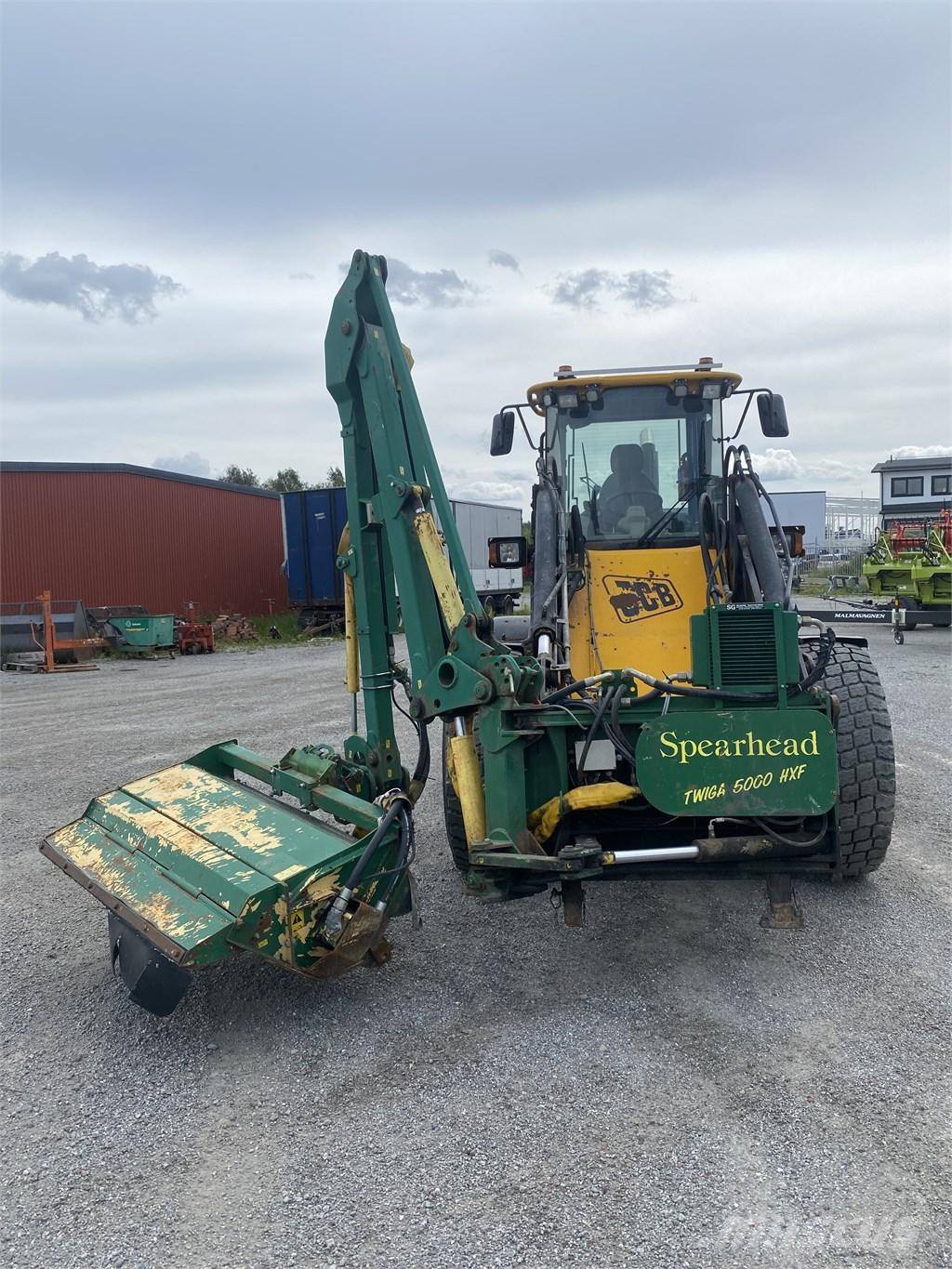 JCB 416 S Gumikerekes homlokrakodók