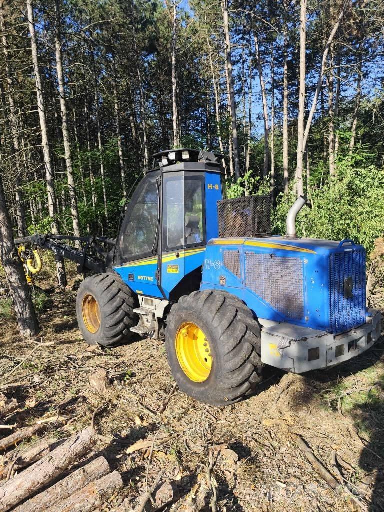 Rottne H8 Betakarítók