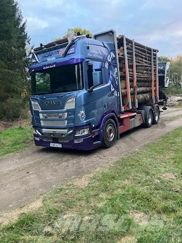 Scania R650B6X4NB Rönkszállító teherautók