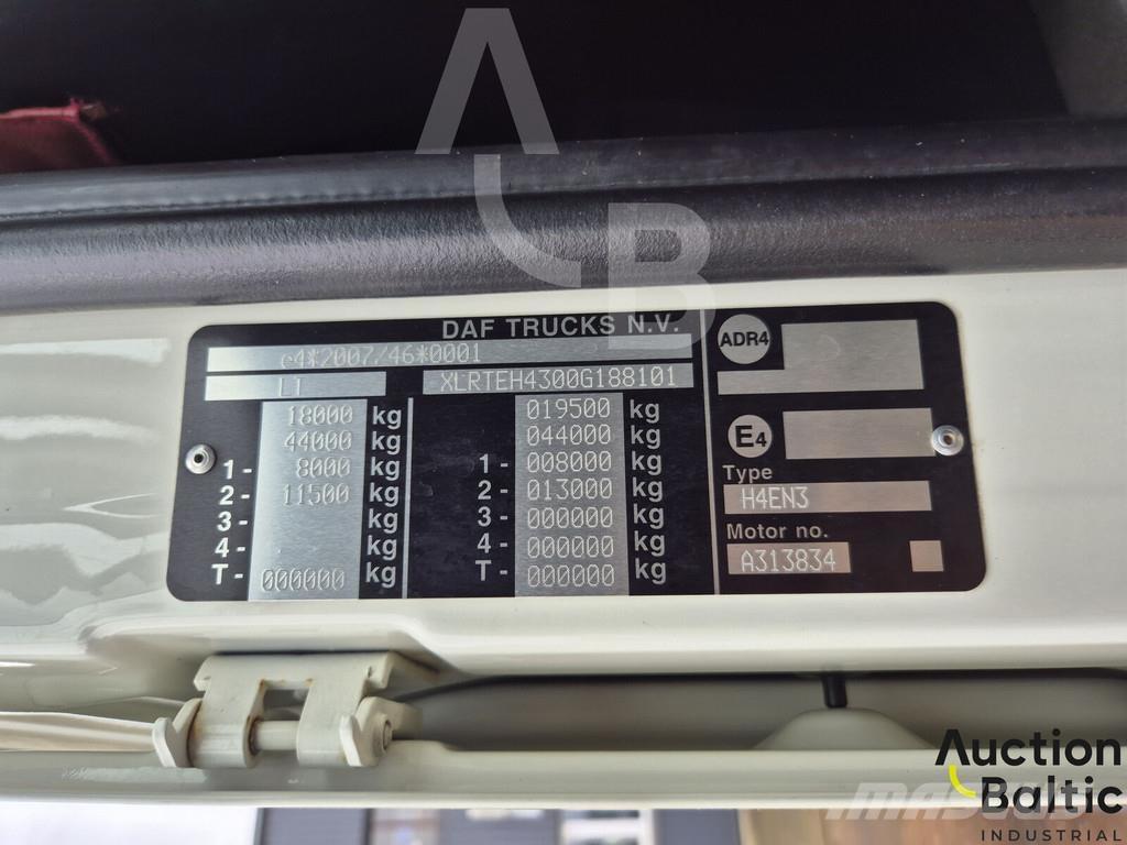 DAF XF 480 FT Nyergesvontatók