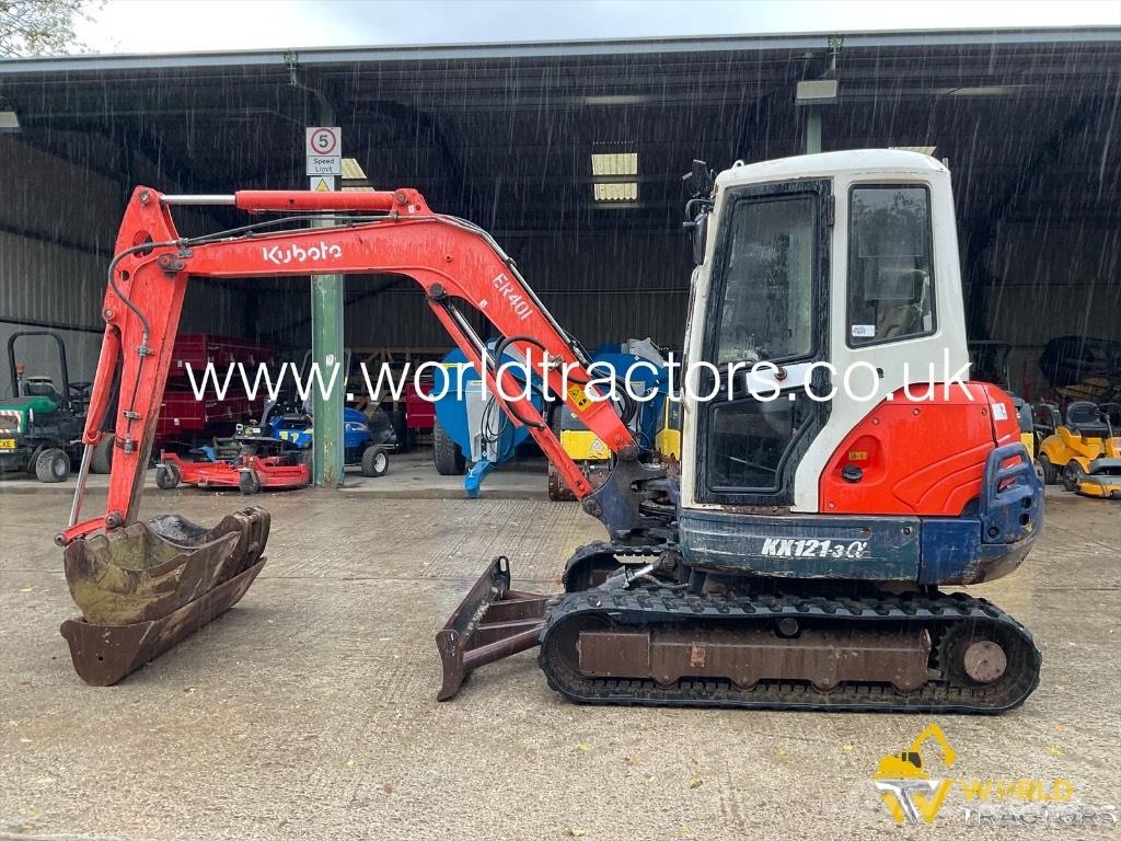 Kubota KX 121-3 A Mini kotrók < 7t