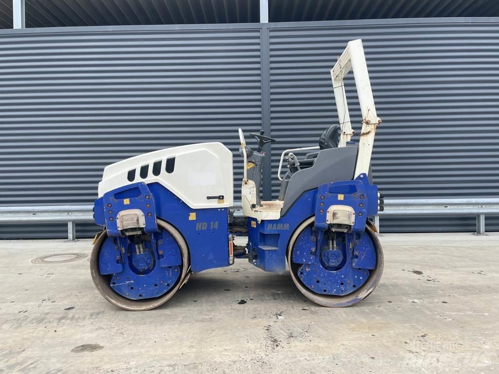 Hamm HD 14 VV Ikerdobos hengerek