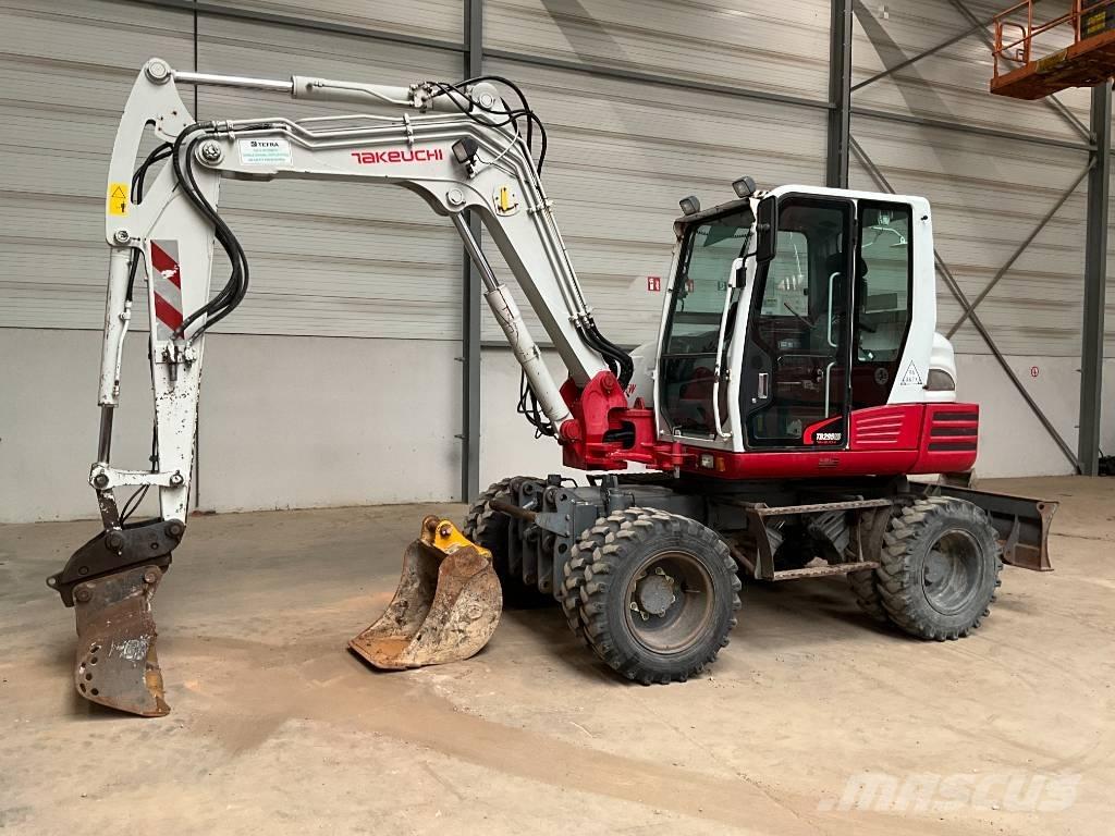 Takeuchi TB 295 W Gumikerekes kotrók