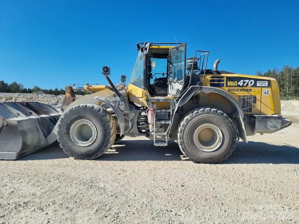 Komatsu WA 470-8 Gumikerekes homlokrakodók