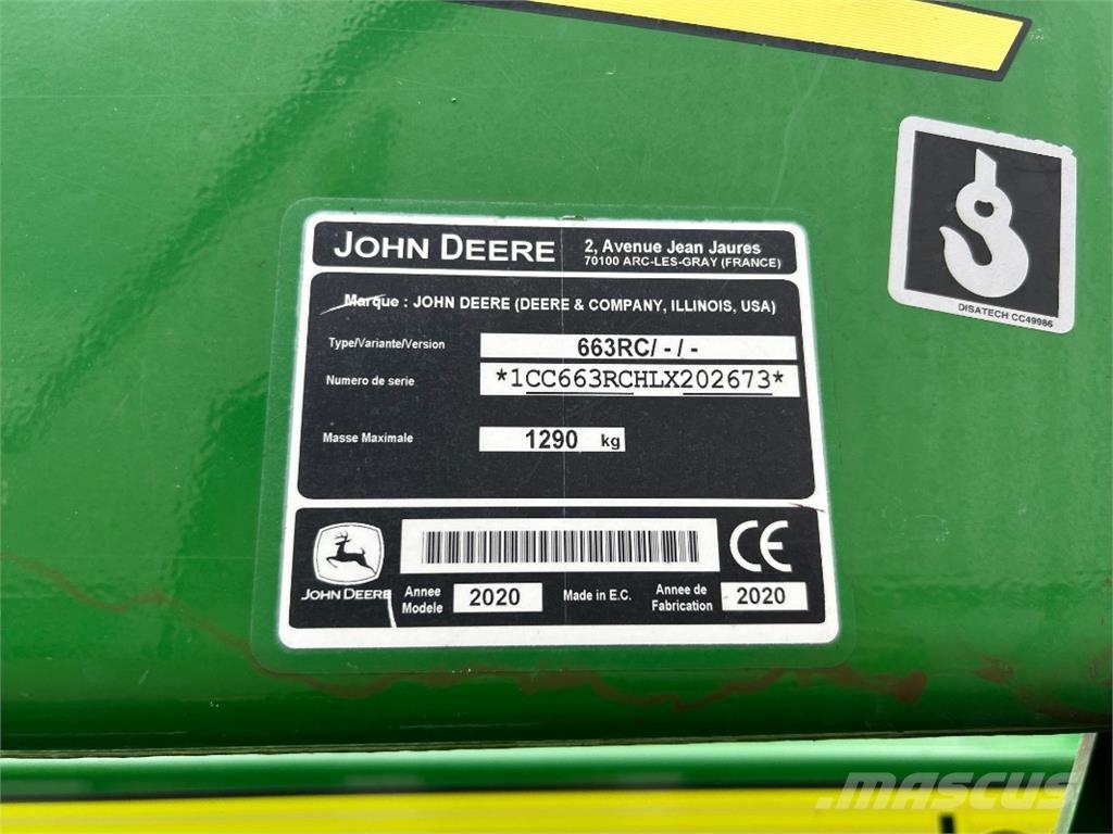 John Deere 6155M Traktorok