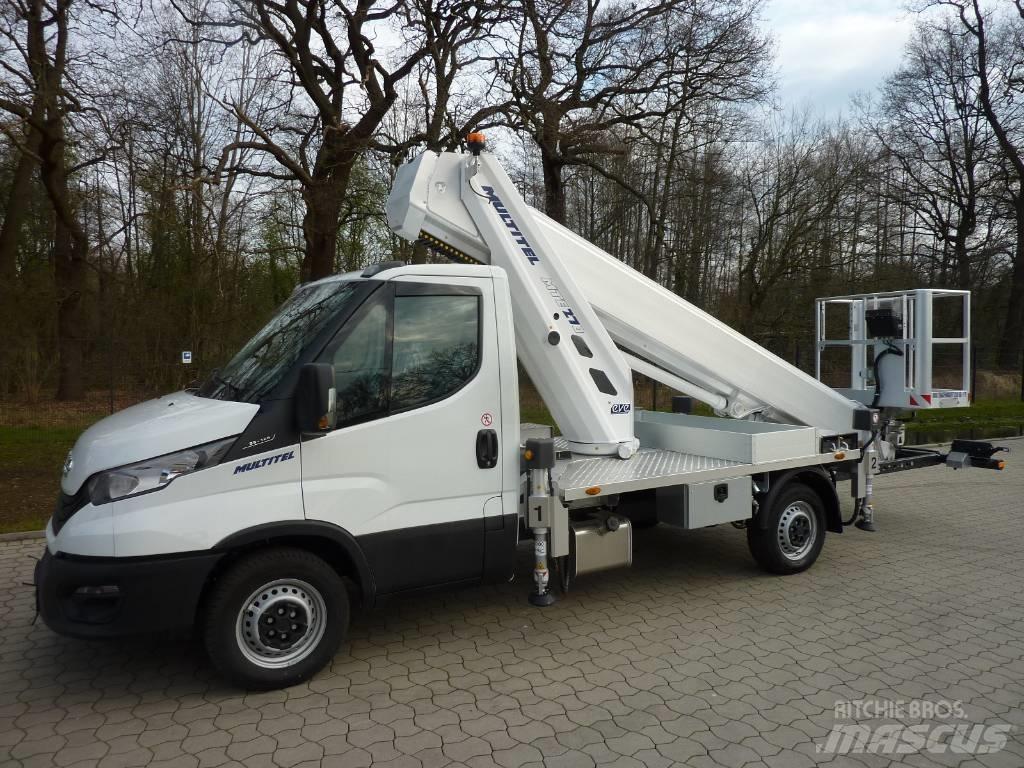 Multitel MTE 270 EX Teherautóra szerelt emelők és állványok