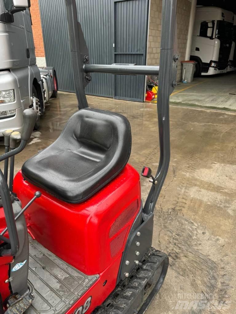 Yanmar SV 08-1 Mini kotrók < 7t