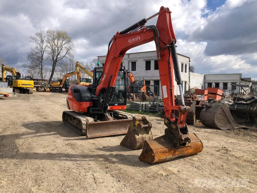 Kubota KX 080-4 Lánctalpas kotrók