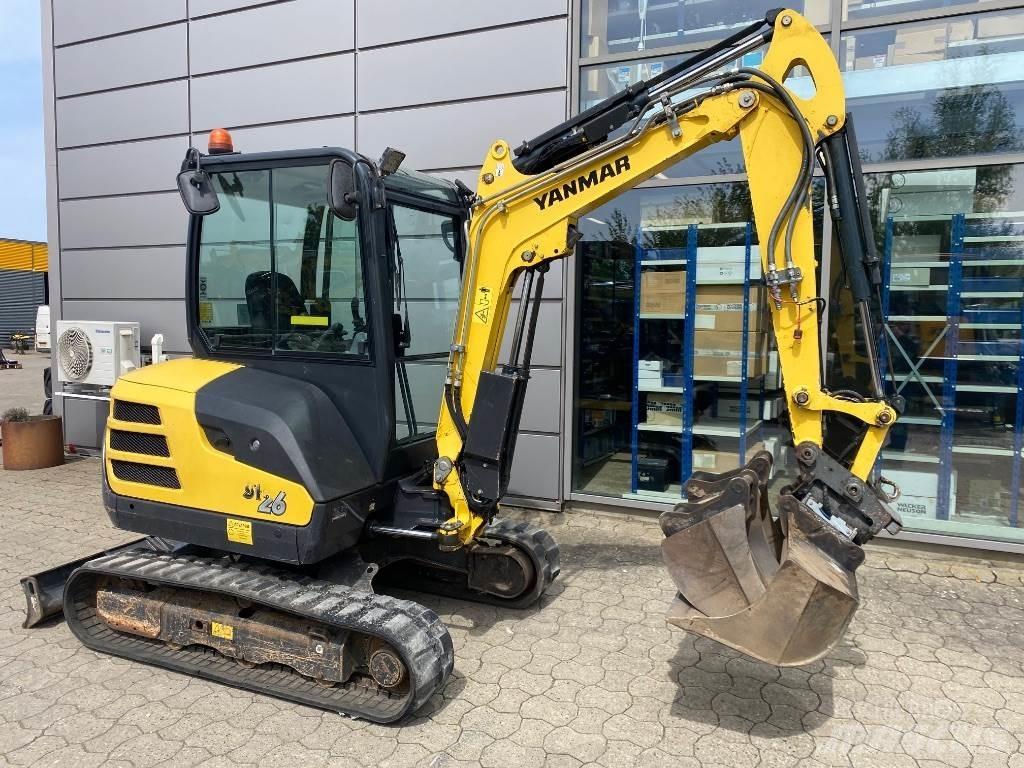 Yanmar SV 26 Mini kotrók < 7t