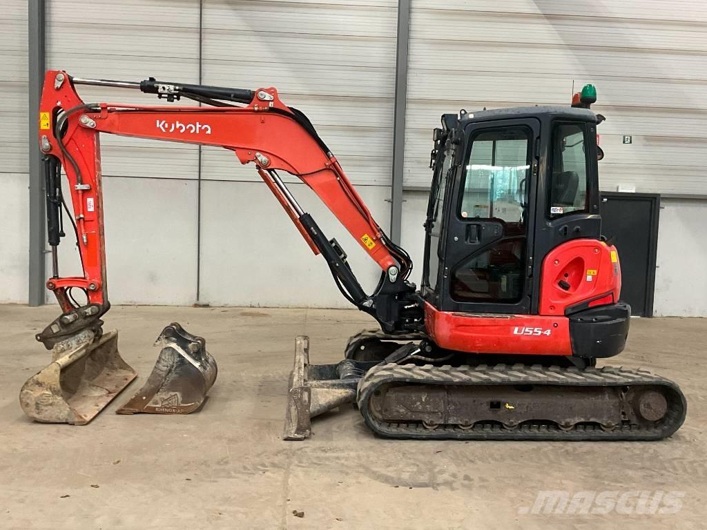 Kubota U 55-4 Mini kotrók < 7t