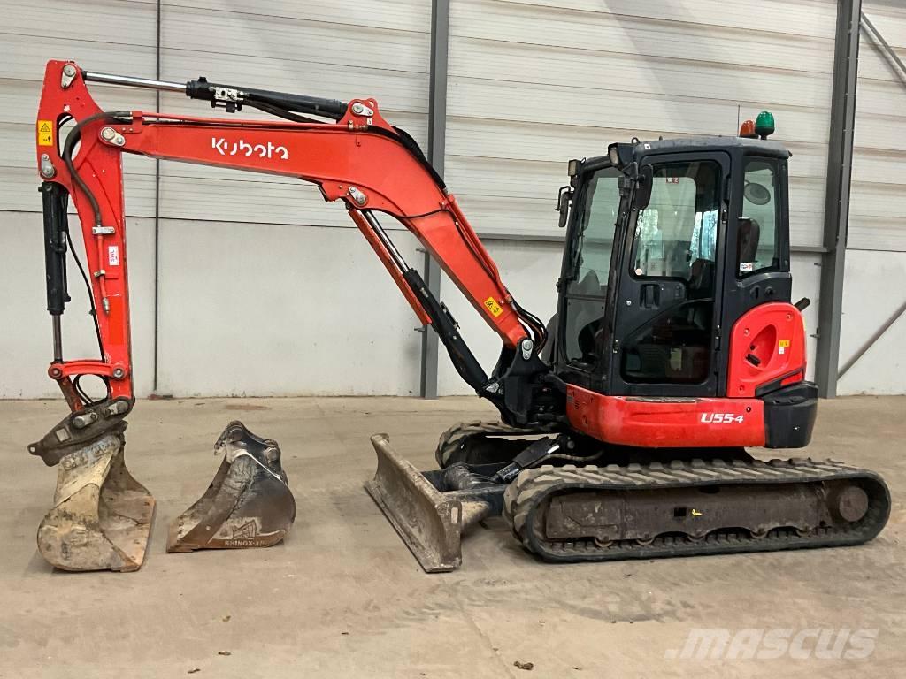 Kubota U 55-4 Mini kotrók < 7t