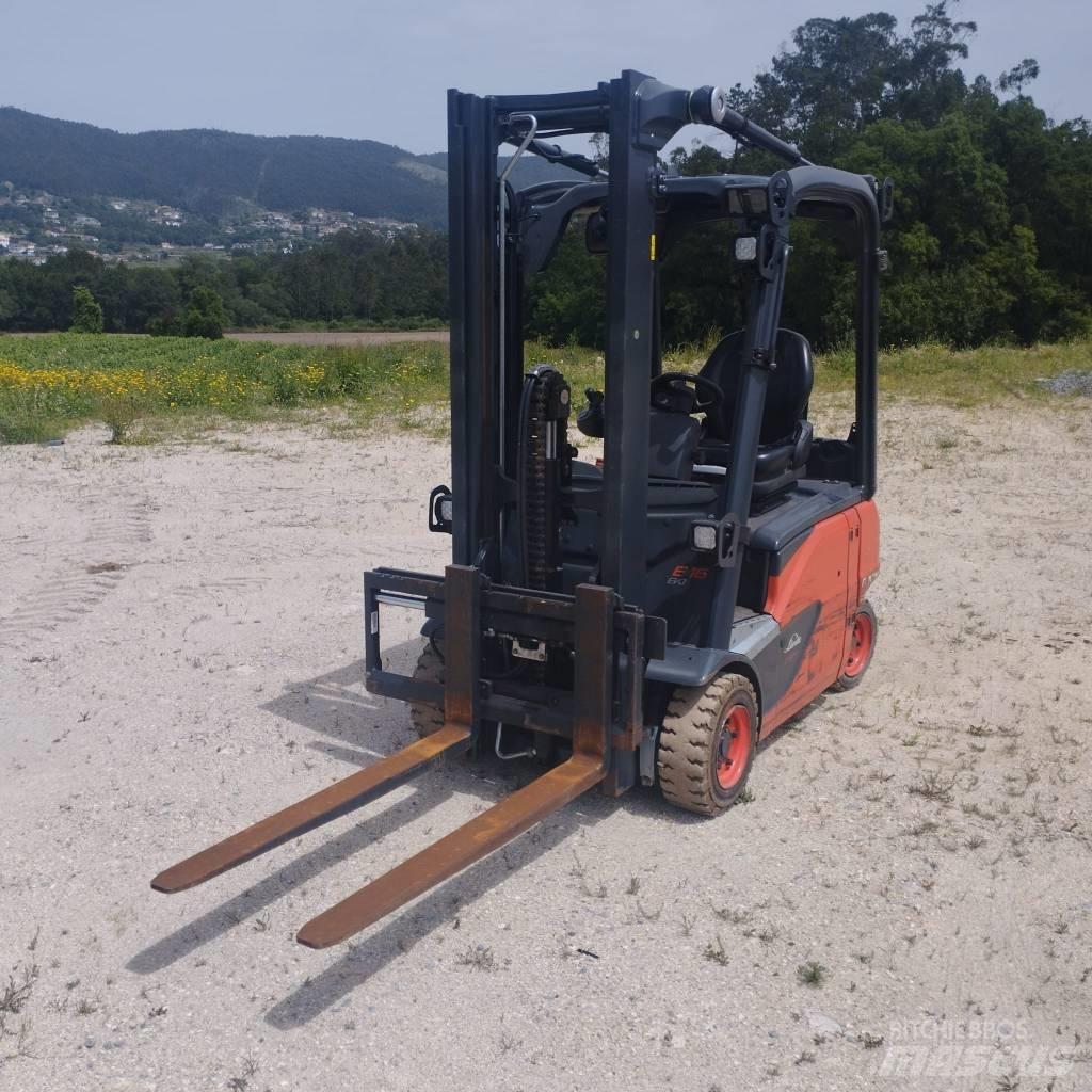 Linde E 16 Elektromos targoncák