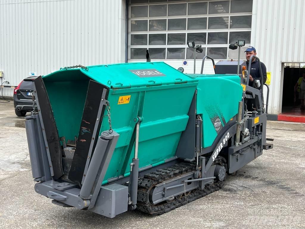 Vögele Super 800 Aszfalt terítõ gépek