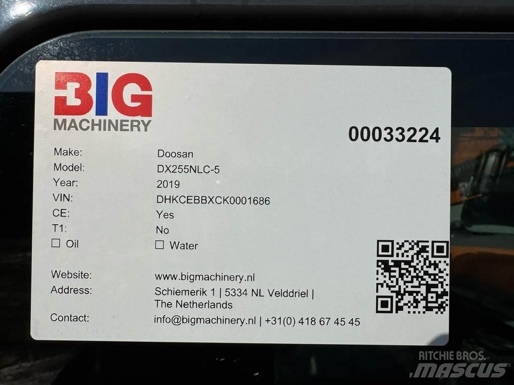 Doosan DX255NLC-5 Lánctalpas kotrók