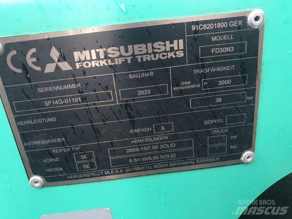 Mitsubishi FD 30 N Dízel targoncák