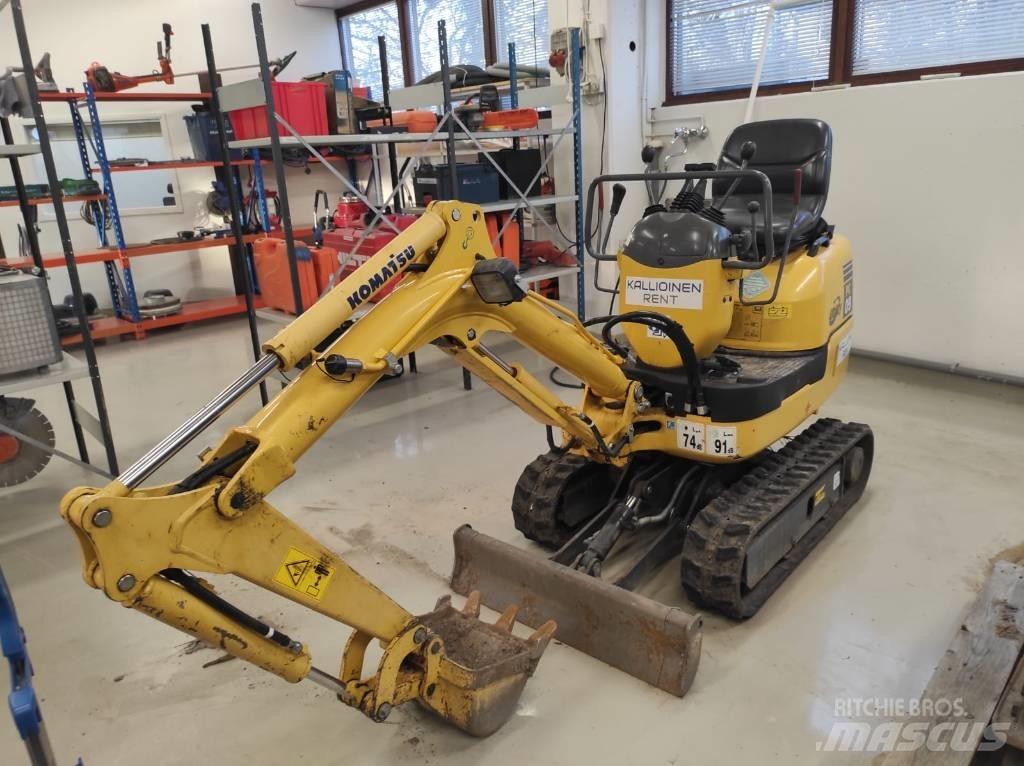 Komatsu PC 09-1 Mini kotrók < 7t