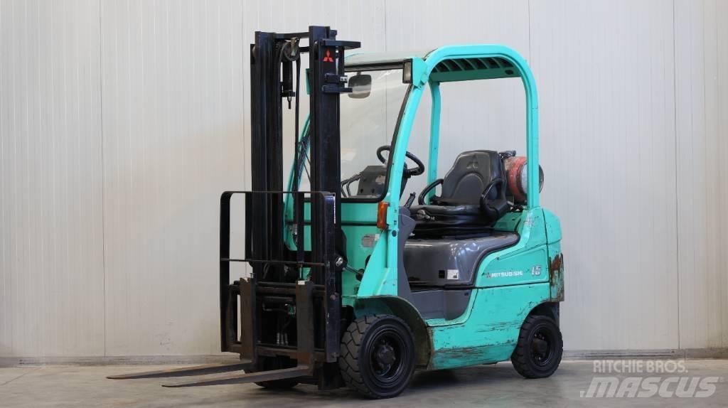 Mitsubishi FG 15 N Gázüzemű targoncák