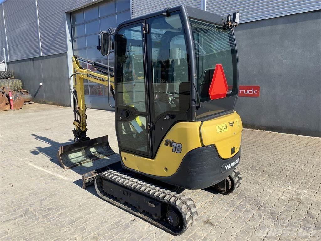 Yanmar SV18 Gumikerekes kotrók