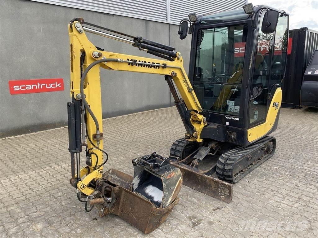 Yanmar SV18 Gumikerekes kotrók