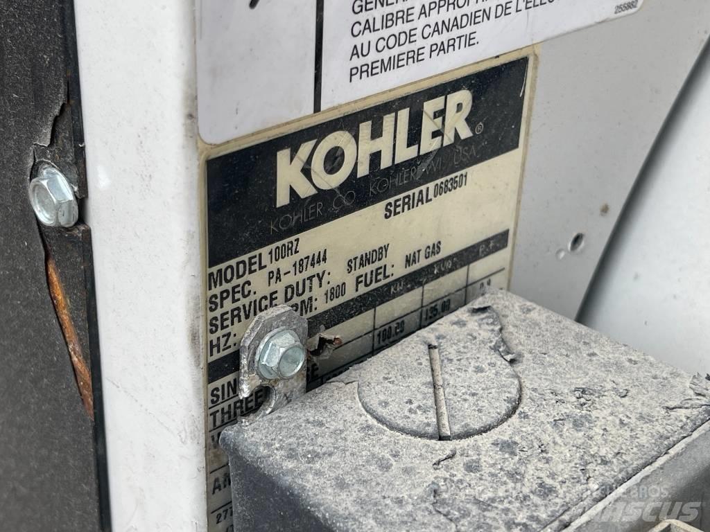 Kohler 100RZ Dízel áramfejlesztők