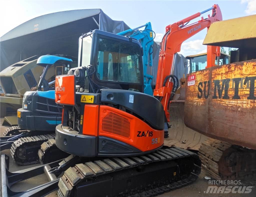 Hitachi ZX55UR Mini kotrók < 7t