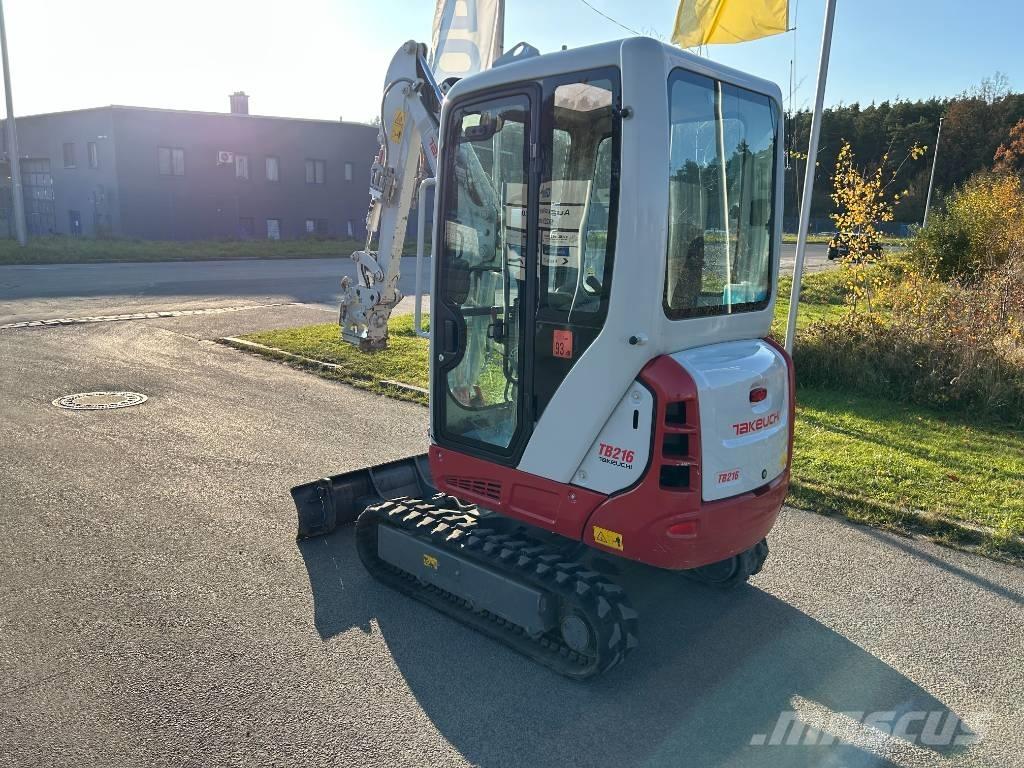 Takeuchi TB 216A V4 Mini kotrók < 7t