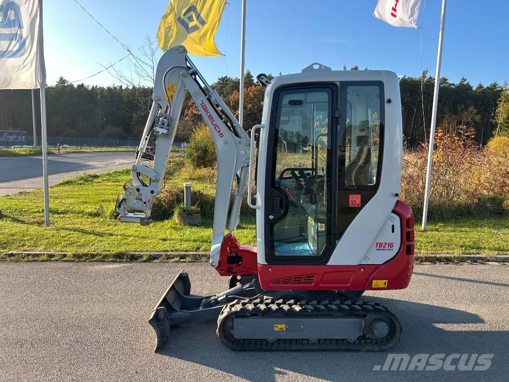 Takeuchi TB 216A V4 Mini kotrók < 7t