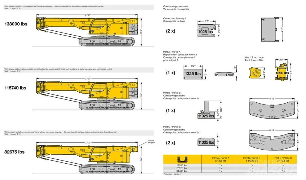 Liebherr LTR1060 Lánctalpas daruk