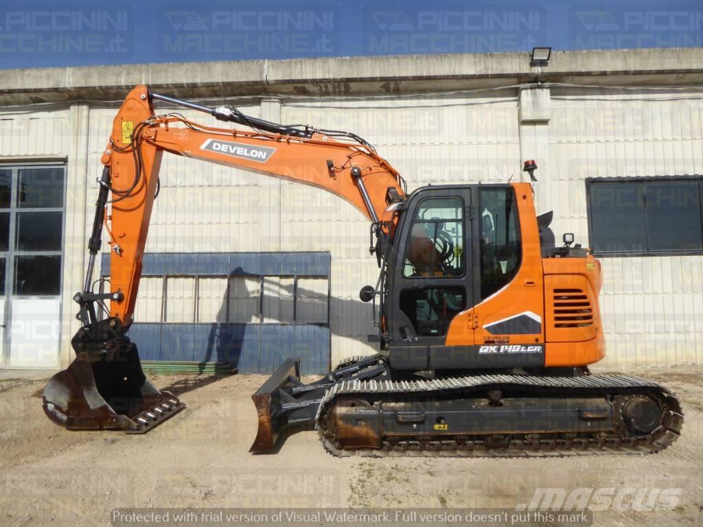 Doosan DX140LCR-7 Lánctalpas kotrók