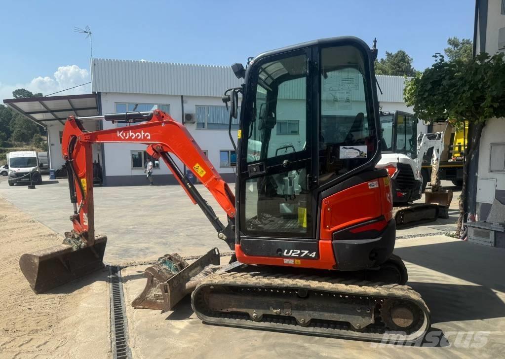 Kubota U 27-4 Mini kotrók < 7t