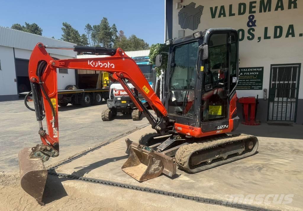 Kubota U 27-4 Mini kotrók < 7t