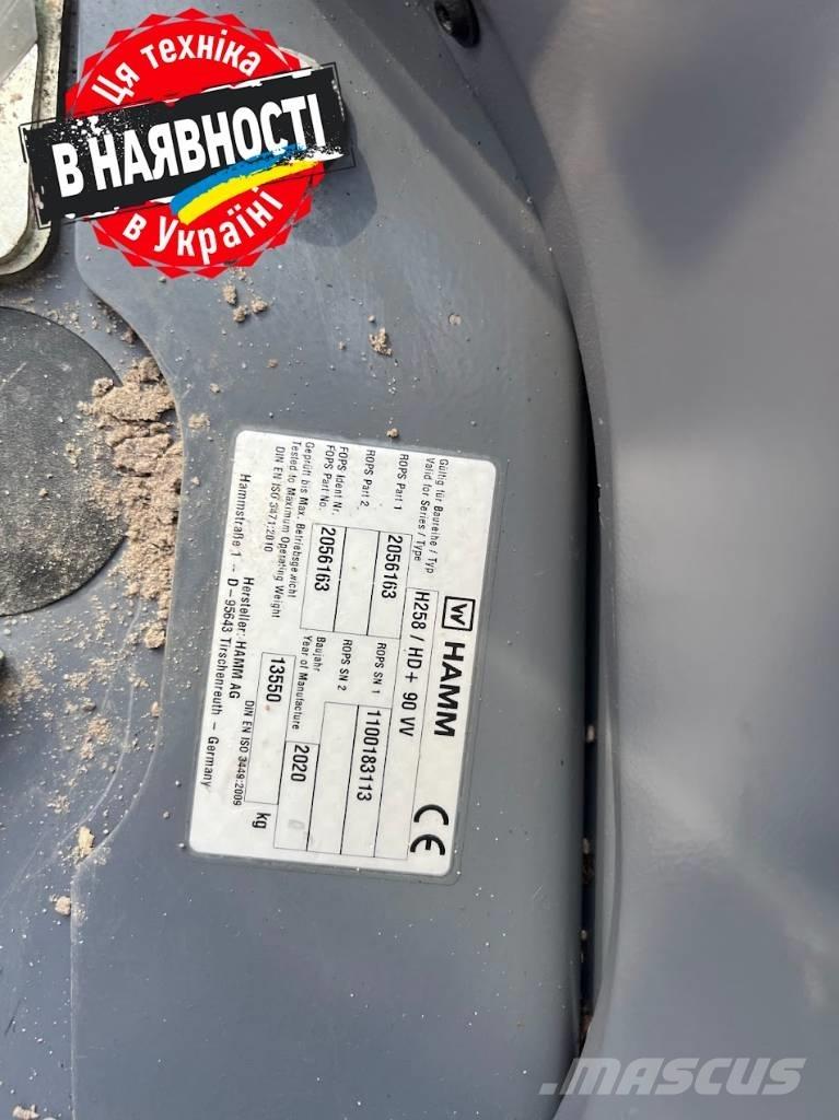 Hamm HD 90 VV Ikerdobos hengerek