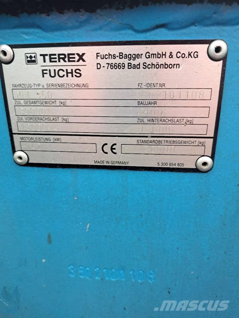 Fuchs MHL 350 Hulladékkezelő gépek