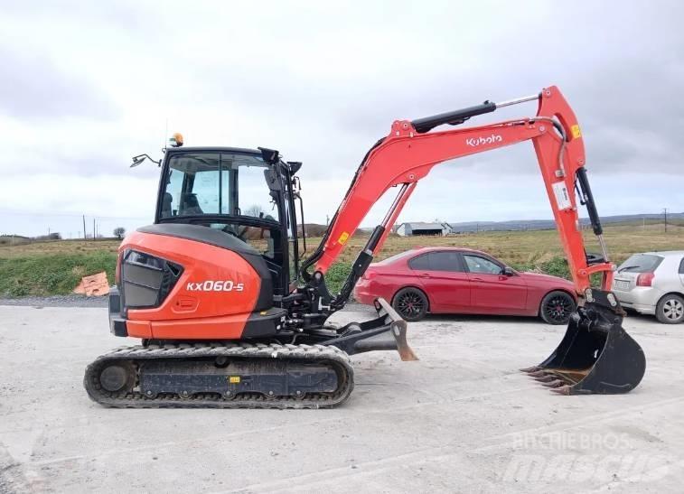 Kubota KX 060-5 Mini kotrók < 7t