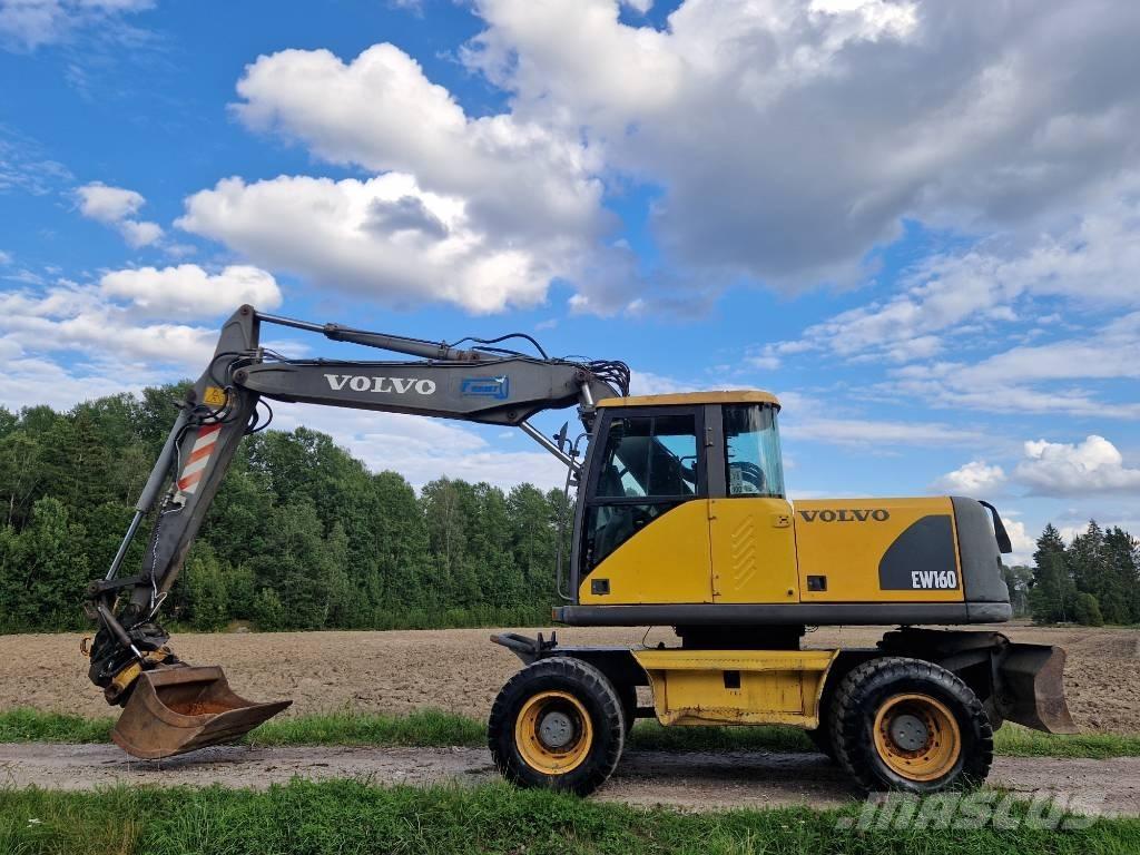Volvo EW 160 Gumikerekes kotrók
